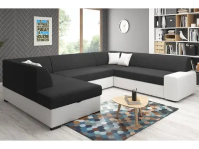 Účková sedačka MINES U, Madryt 120/ Orinoco 100, ľavá