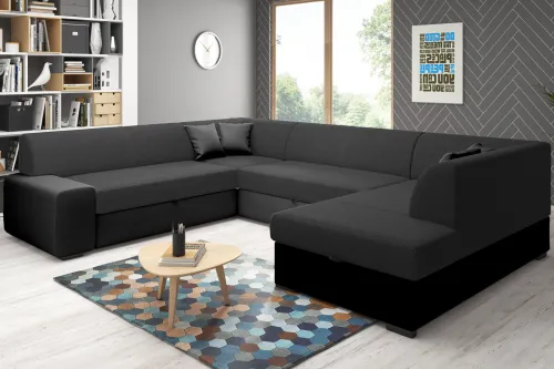 Účková sedačka MINES U, Madryt 1100/ Orinoco 100, pravá