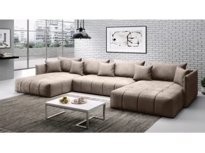 CANDAS U rozkladacia sedačka, Monolith 04