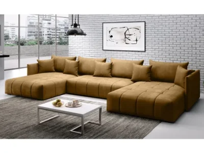 CANDAS U rozkladacia sedačka, Monolith 48