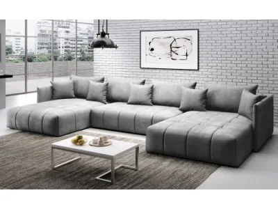 CANDAS U rozkladacia sedačka, Monolith 84