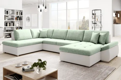 Rozkladacia sedačka MADUAR U, Madryt 120/ Sofia 22, ľavá