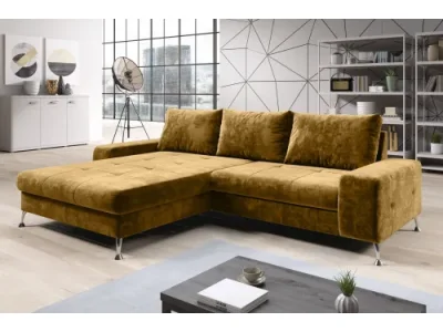 Dizajnová rohová sedačka PLUTO, Kronos 01, ľavá