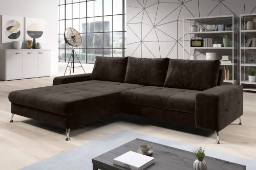 Dizajnová rohová sedačka PLUTO, Kronos 06, ľavá