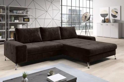 Dizajnová rohová sedačka PLUTO, Kronos 06, pravá