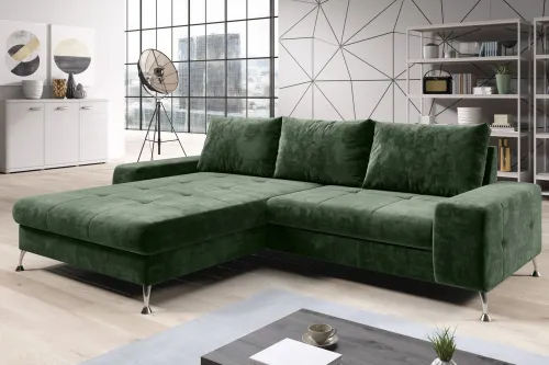 Dizajnová rohová sedačka PLUTO, Kronos 14, ľavá