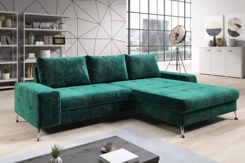 Dizajnová rohová sedačka PLUTO, Kronos 19, pravá