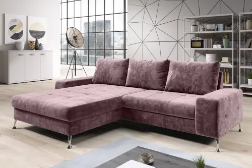 Dizajnová rohová sedačka PLUTO, Kronos 27, ľavá