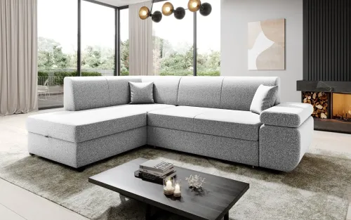 DENISS rohová sedačka, Solid 06 - ľavá