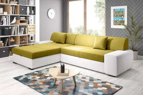 MERRENGE rohová sedačka, Primo 48 / Madryt 120 - ľavá