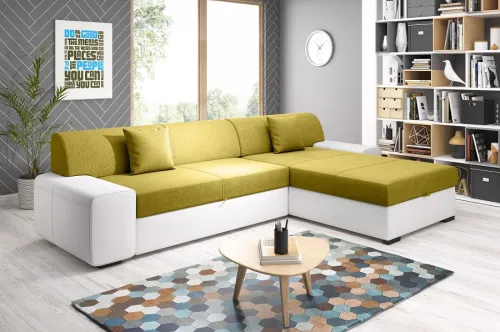 MERRENGE rohová sedačka, Primo 48 / Madryt 120 - pravá