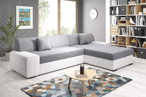 MERRENGE rohová sedačka, Primo 92 / Madryt 120 - pravá