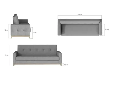 Detail produktu GOMEZ pohovka, sawana 21