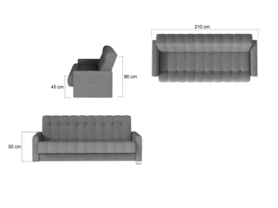 Detail produktu ODET 01 pohovka