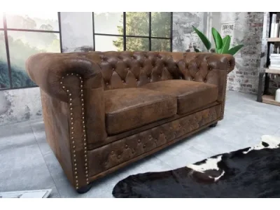 Detail produktu Estila Štýlová pohovka Chesterfield II Starožitný vzhľad 150 cm