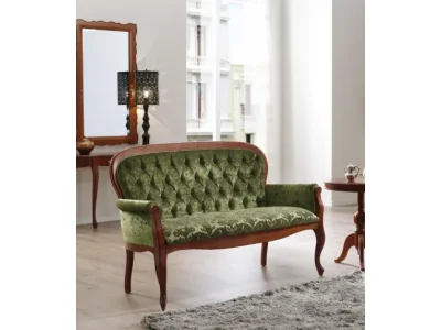 Estila Luxusná rustikálna prešívaná pohovka CASTILLA 160cm