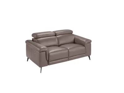 Estila Moderná norkovo hnedá dvojsedačka Forma Moderna z pravej kože 170cm