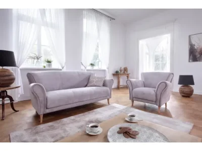 Detail produktu PYKA Bella kreslo drevo D0233 / púdrová (Fresh 9)