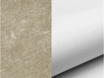 Detail produktu NABBI Nettuno P rohová sedačka s rozkladom a úložným priestorom béžová / biela