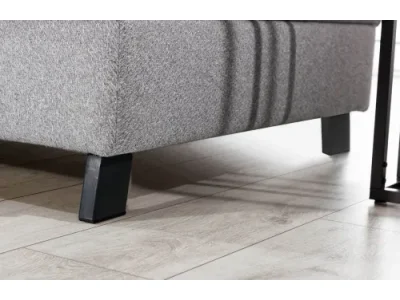 Detail produktu NABBI Korense L rohová sedačka s rozkladom a úložným priestorom ružová