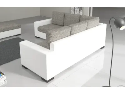 Detail produktu NABBI Calabria L/P rohová sedačka s rozkladom a úložným priestorom cappuccino / béžová