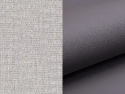 Detail produktu NABBI Oristano L rohová sedačka s rozkladom a úložným priestorom svetlosivá / sivá