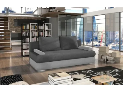 NABBI Marao rozkladacia pohovka sivá / svetlosivá