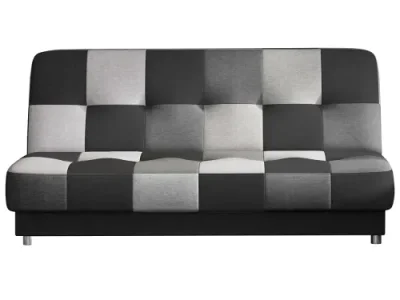 Detail produktu NABBI Cosa rozkladacia pohovka s úložným priestorom čierna / sivá / svetlosivá