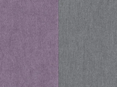 Detail produktu NABBI Oristano L rohová sedačka s rozkladom a úložným priestorom fialová / sivá