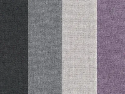 Detail produktu NABBI Cosa rozkladacia pohovka s úložným priestorom čierna / sivá / svetlosivá / fialová