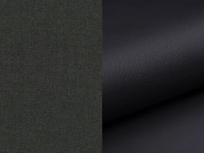 Detail produktu NABBI Rossano U P rohová sedačka u s rozkladom čierna (Sawana 14) / čierna (Soft 11)