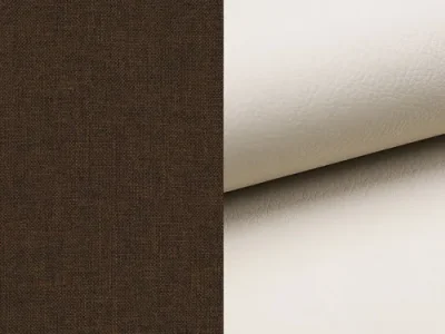 Detail produktu NABBI Calabria L/P rohová sedačka s rozkladom a úložným priestorom hnedá / béžová