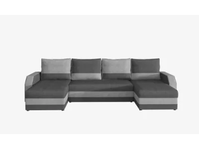 Detail produktu NABBI Murino L/P rohová sedačka u s rozkladom a úložným priestorom tmavosivá / svetlosivá