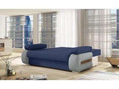 Detail produktu NABBI Limia rozkladacia pohovka sivá / svetlosivá