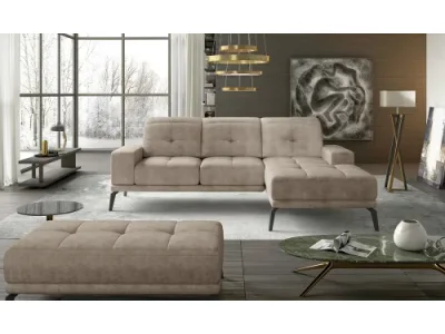 NABBI Tirreno P rohová sedačka béžová