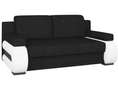 Detail produktu NABBI Limia rozkladacia pohovka čierna / biela