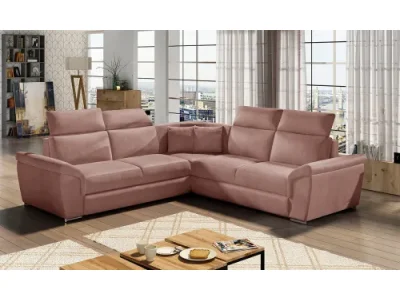 Detail produktu NABBI Feraro L/P rohová sedačka s rozkladom a úložným priestorom bordová