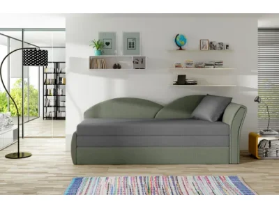 NABBI Arco P rozkladacia pohovka sivá