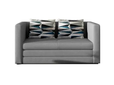 Detail produktu NABBI Nora rozkladacia pohovka sivá / vzor