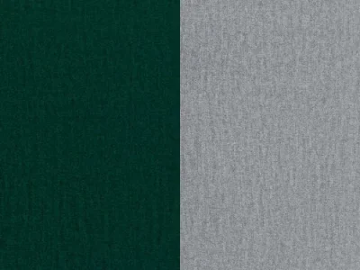 Detail produktu NABBI Enrico U L rohová sedačka u s rozkladom a úložným priestorom tmavozelená / svetlosivá