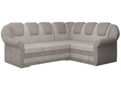 Detail produktu NABBI Latino II P rohová sedačka s rozkladom a úložným priestorom béžová / svetlohnedá