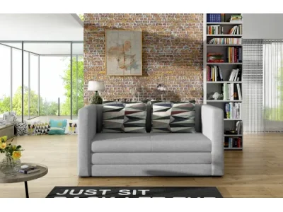 Detail produktu NABBI Nora rozkladacia pohovka svetlosivá / vzor