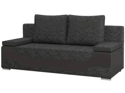 Detail produktu NABBI Aosta rozkladacia pohovka s úložným priestorom čierna