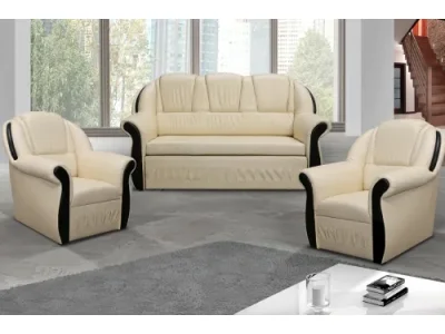 NABBI Latino 3+1+1 rozkladacia sedacia súprava béžová