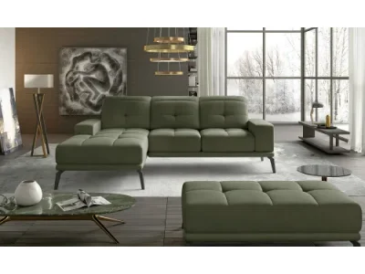 Detail produktu NABBI Tirreno L rohová sedačka khaki