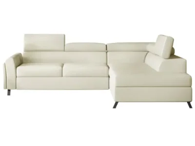 Detail produktu NABBI Korense P rohová sedačka s rozkladom a úložným priestorom béžová (Soft 33)