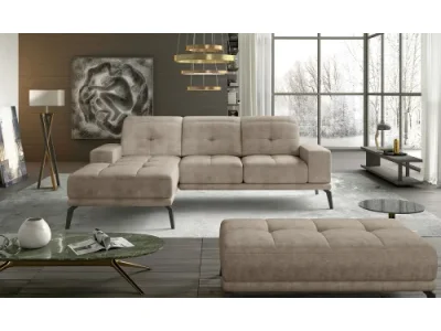 Detail produktu NABBI Tirreno L rohová sedačka béžová