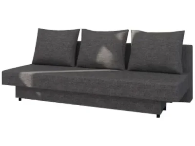 Detail produktu NABBI Almada rozkladacia pohovka s úložným priestorom sivá