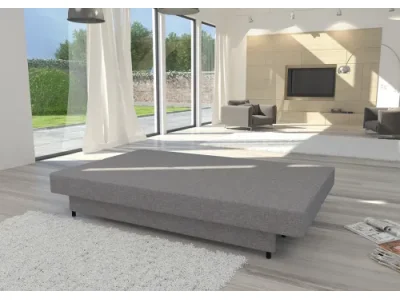 Detail produktu NABBI Almada rozkladacia pohovka s úložným priestorom sivá