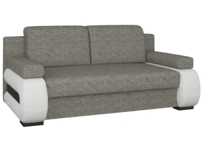 Detail produktu NABBI Limia rozkladacia pohovka sivá (Berlin 01) / biela (Soft 17)